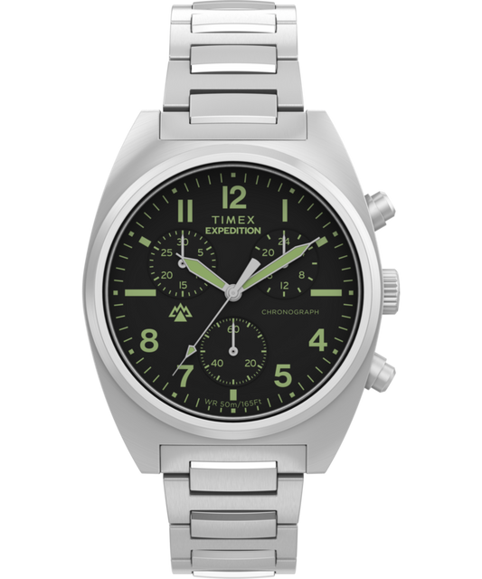 Expedition® Capstone Chronograph 41mm Stainless Steel Bracelet Watch