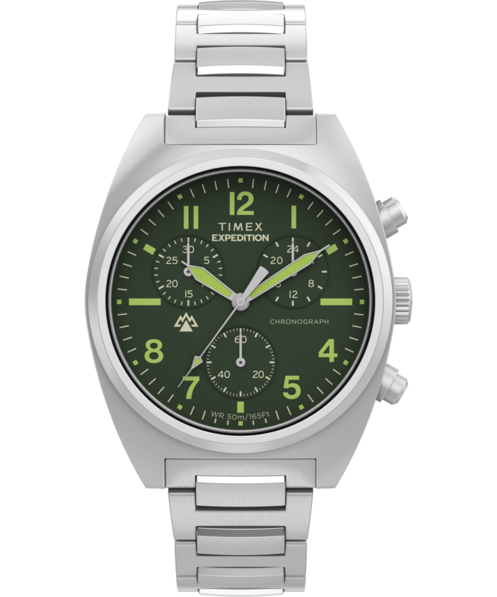 Expedition® Capstone Chronograph 41mm Stainless Steel Bracelet Watch
