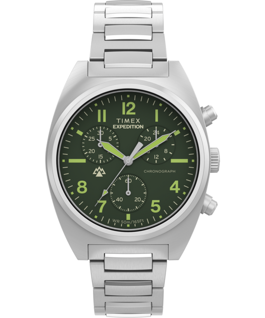 Expedition® Capstone Chronograph 41mm Stainless Steel Bracelet Watch