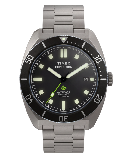 Expedition® Pioneer Titanium Automatic 41mm Bracelet Watch