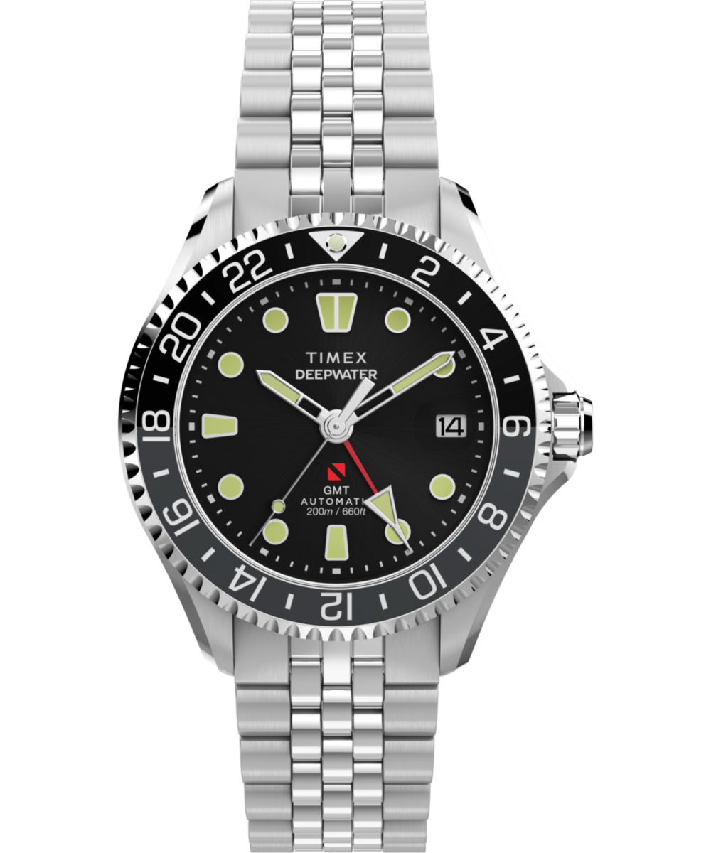 Deepwater Meridian 200 Automatic GMT 42mm Stainless Steel Bracelet Watch