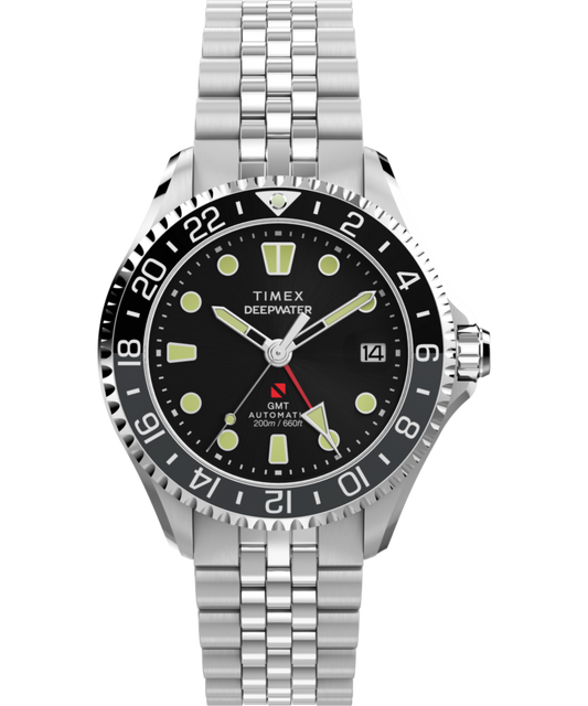 Deepwater Meridian 200 Automatic GMT 42mm Stainless Steel Bracelet Watch