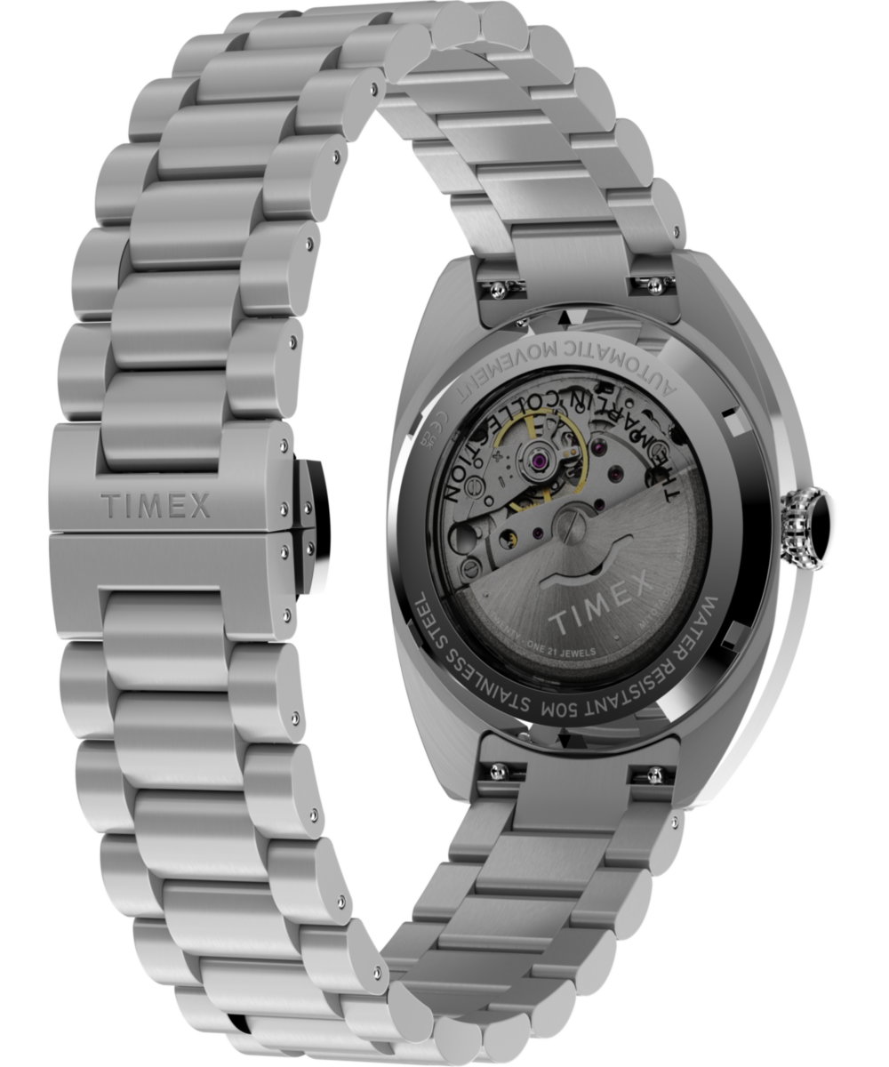 Marlin® Draper Automatic 37mm Stainless Steel Bracelet Watch