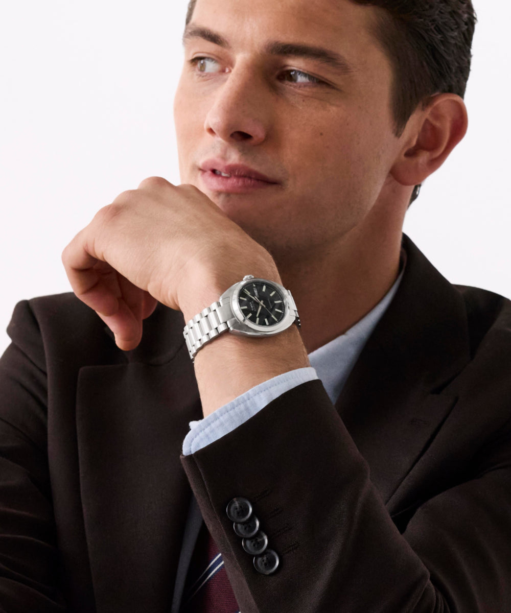 Marlin® Draper Automatic 37mm Stainless Steel Bracelet Watch