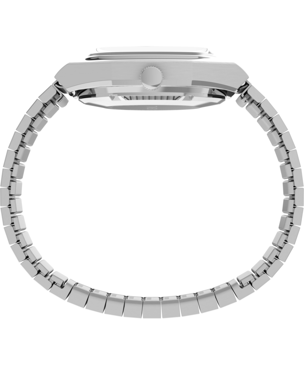Timex® Automatic 1983 E Line 34mm Stainless Steel Expansion Band Watch