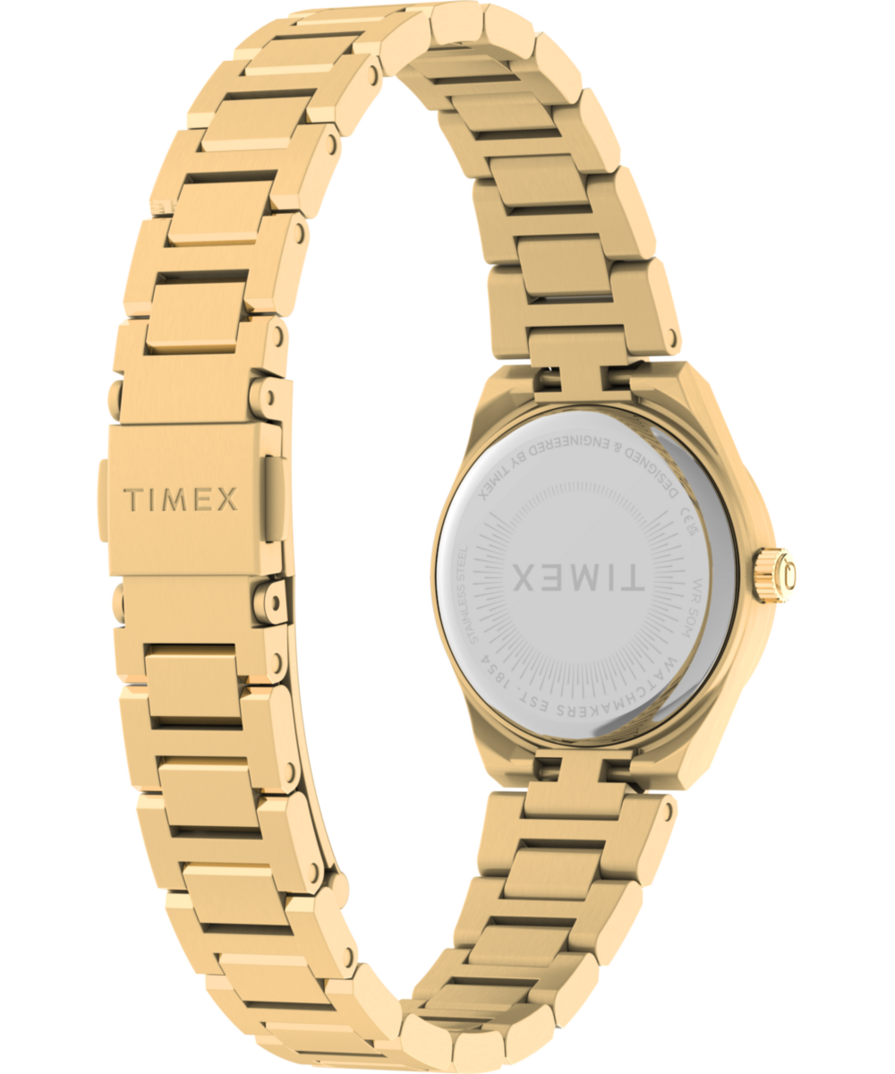 Q Timex® Continental Mini 24mm Stainless Steel Bracelet Watch