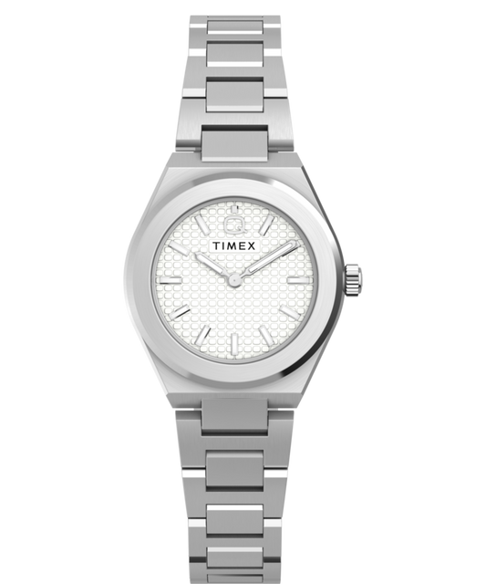 Q Timex® Continental Mini 24mm Stainless Steel Bracelet Watch