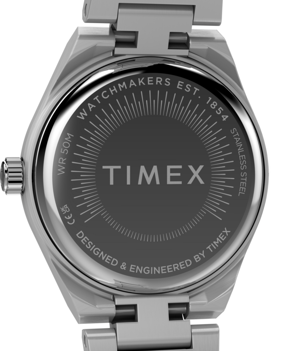 Q Timex® Continental Mini 24mm Stainless Steel Bracelet Watch