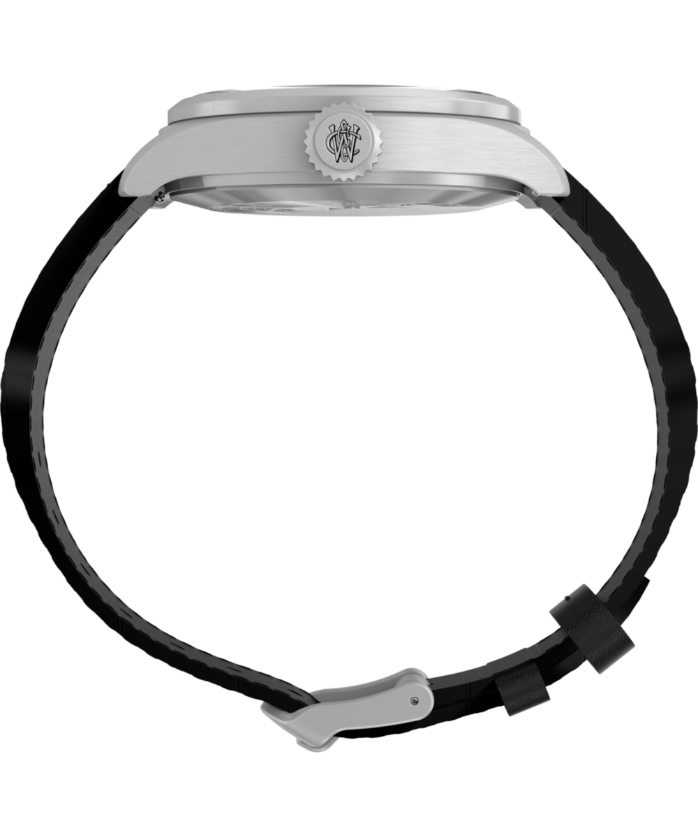 Waterbury Ace 41mm Leather Strap Watch