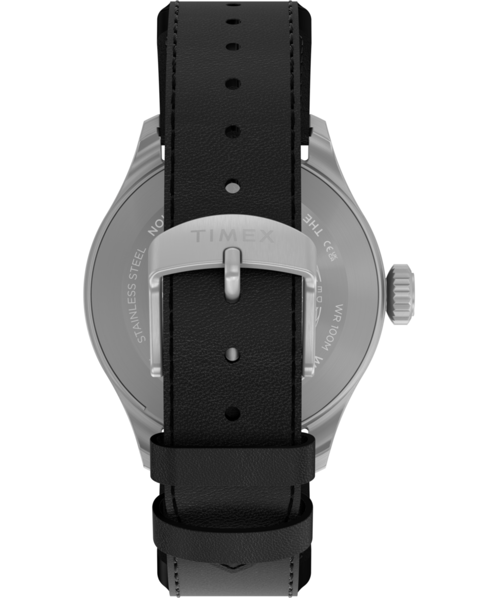 Waterbury Ace 41mm Leather Strap Watch
