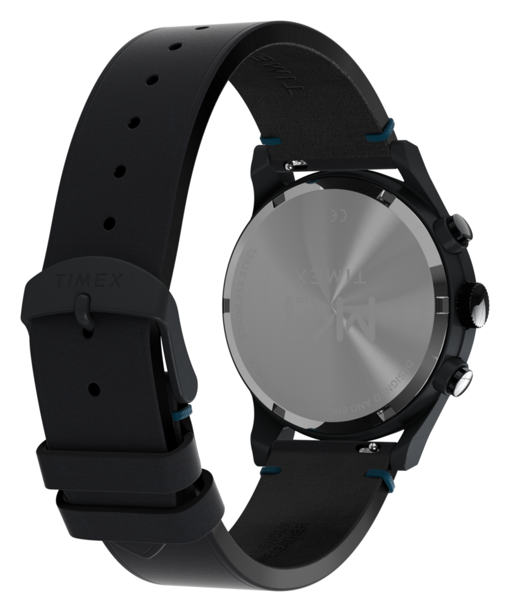 MK1® Chronograph 40mm Leather Strap Watch