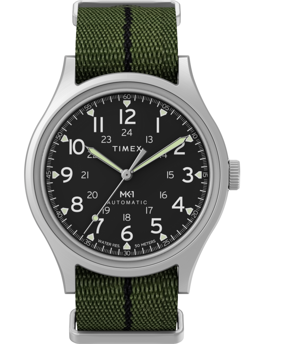 MK1 Automatic 40mm Fabric Strap Watch
