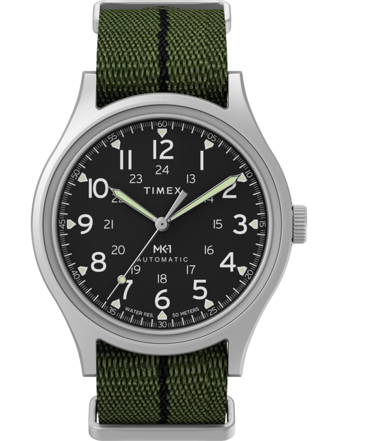 MK1 Automatic 40mm Fabric Strap Watch