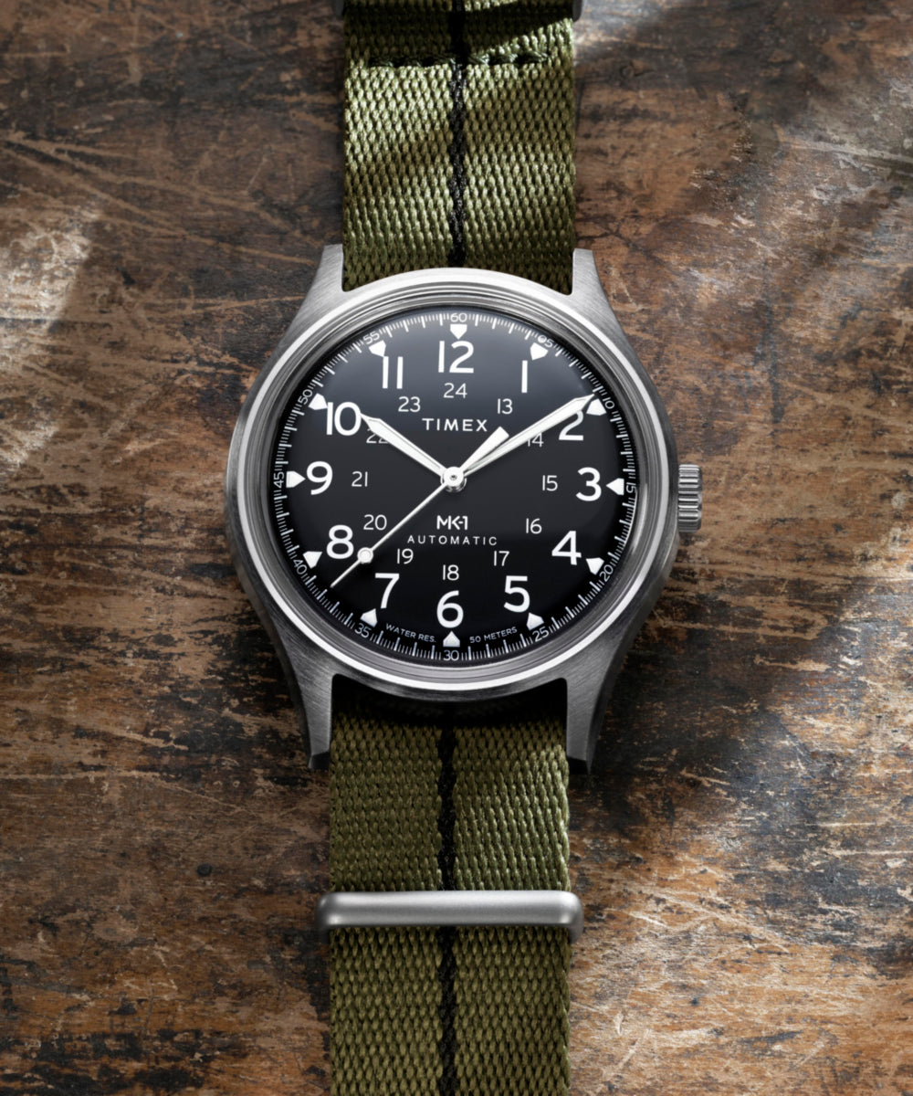 MK1 Automatic 40mm Fabric Strap Watch