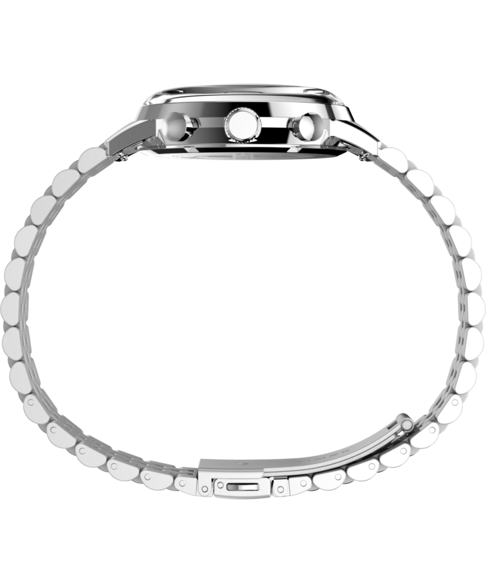 Marlin® Quartz Chrono 40mm Stainless Steel Bracelet Watch