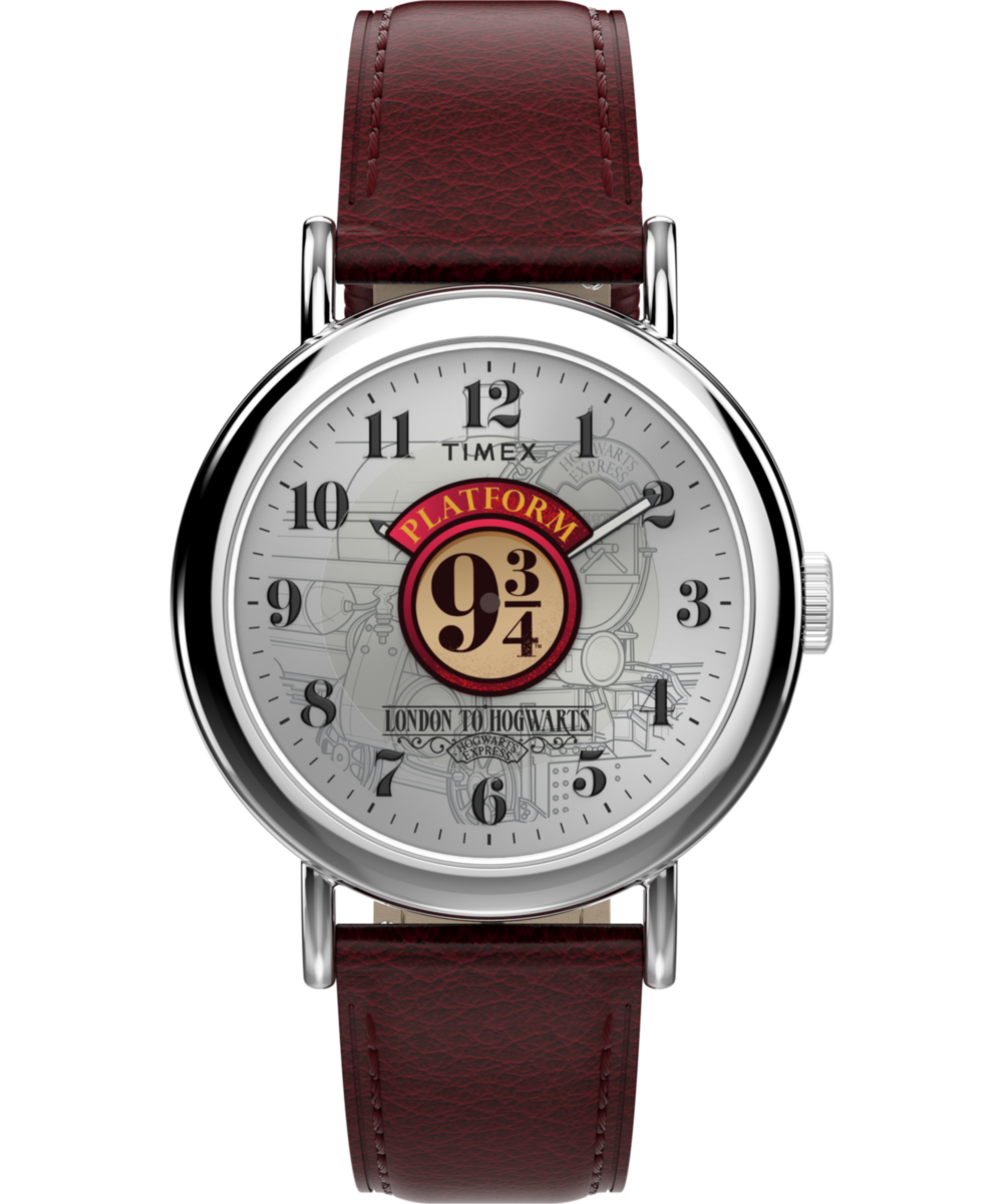 Harry Potter x Timex Weekender Platform 9 3/4 37mm Leather Strap Watch