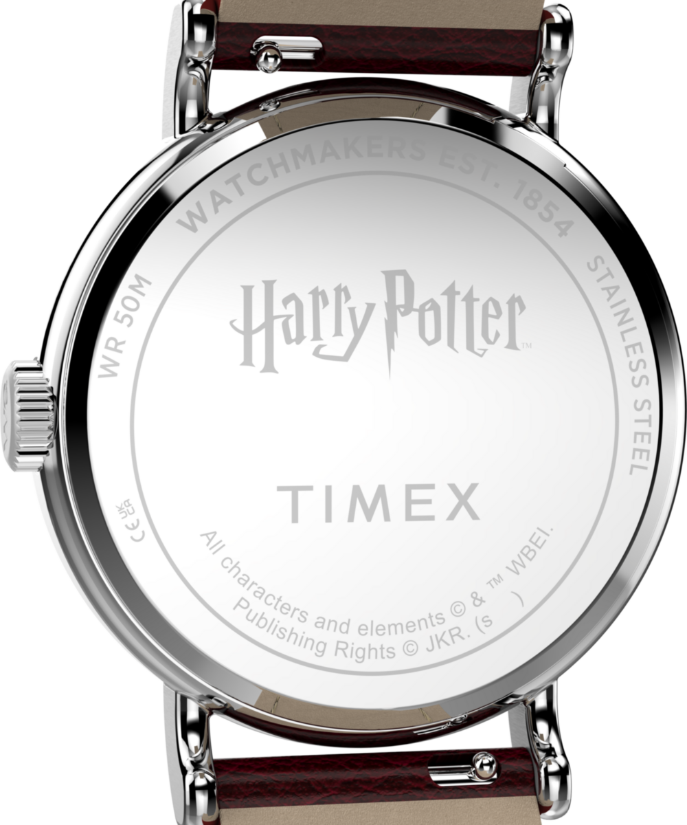 Harry Potter x Timex Weekender Platform 9 3/4 37mm Leather Strap Watch