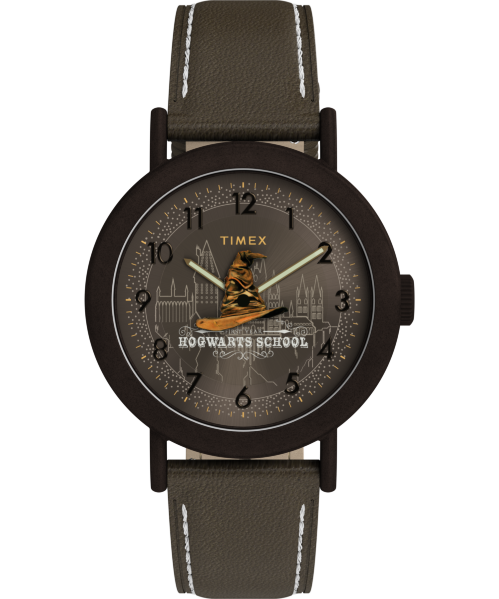 Harry Potter x Timex Weekender Sorting Hat 37mm Leather Strap Watch