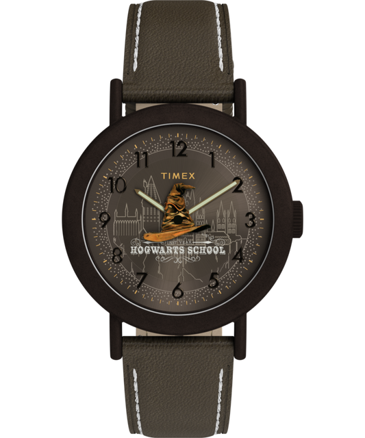 Harry Potter x Timex Weekender Sorting Hat 37mm Leather Strap Watch