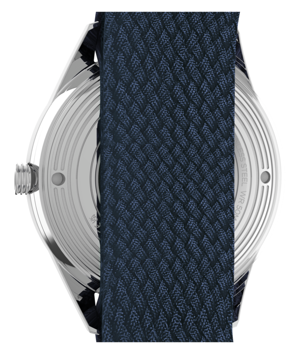 Peanuts® x Timex Marlin® Jet Automatic Easy Rider 38mm Fabric Strap Watch