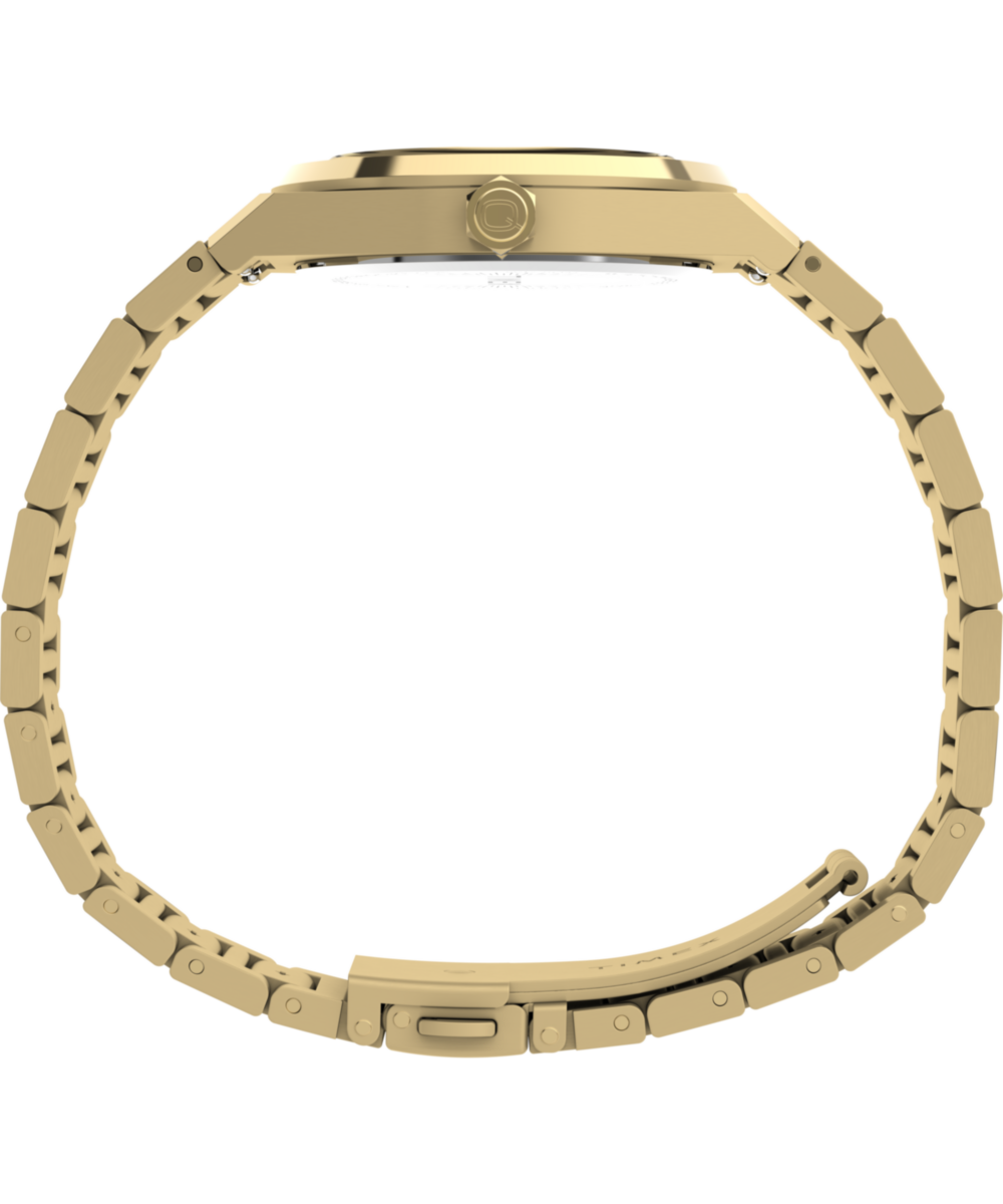Q Timex Marbella 34mm Stainless Steel Bracelet Watch