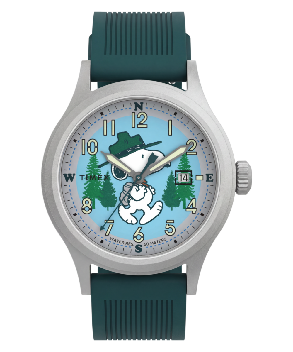 Peanuts® x Timex Expedition® Scout 40mm Silicone Strap Watch
