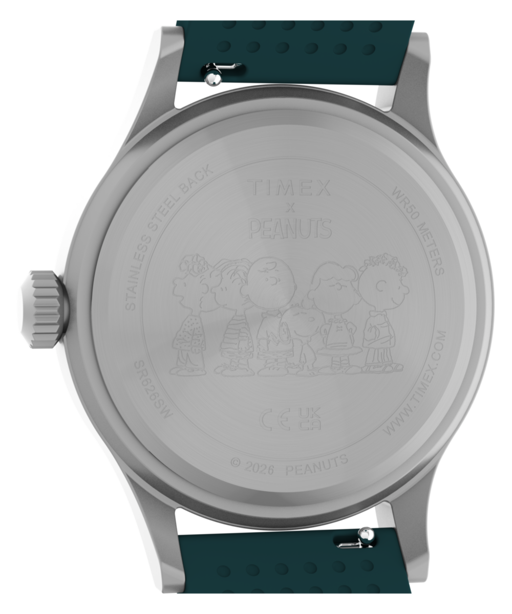 Peanuts® x Timex Expedition® Scout 40mm Silicone Strap Watch