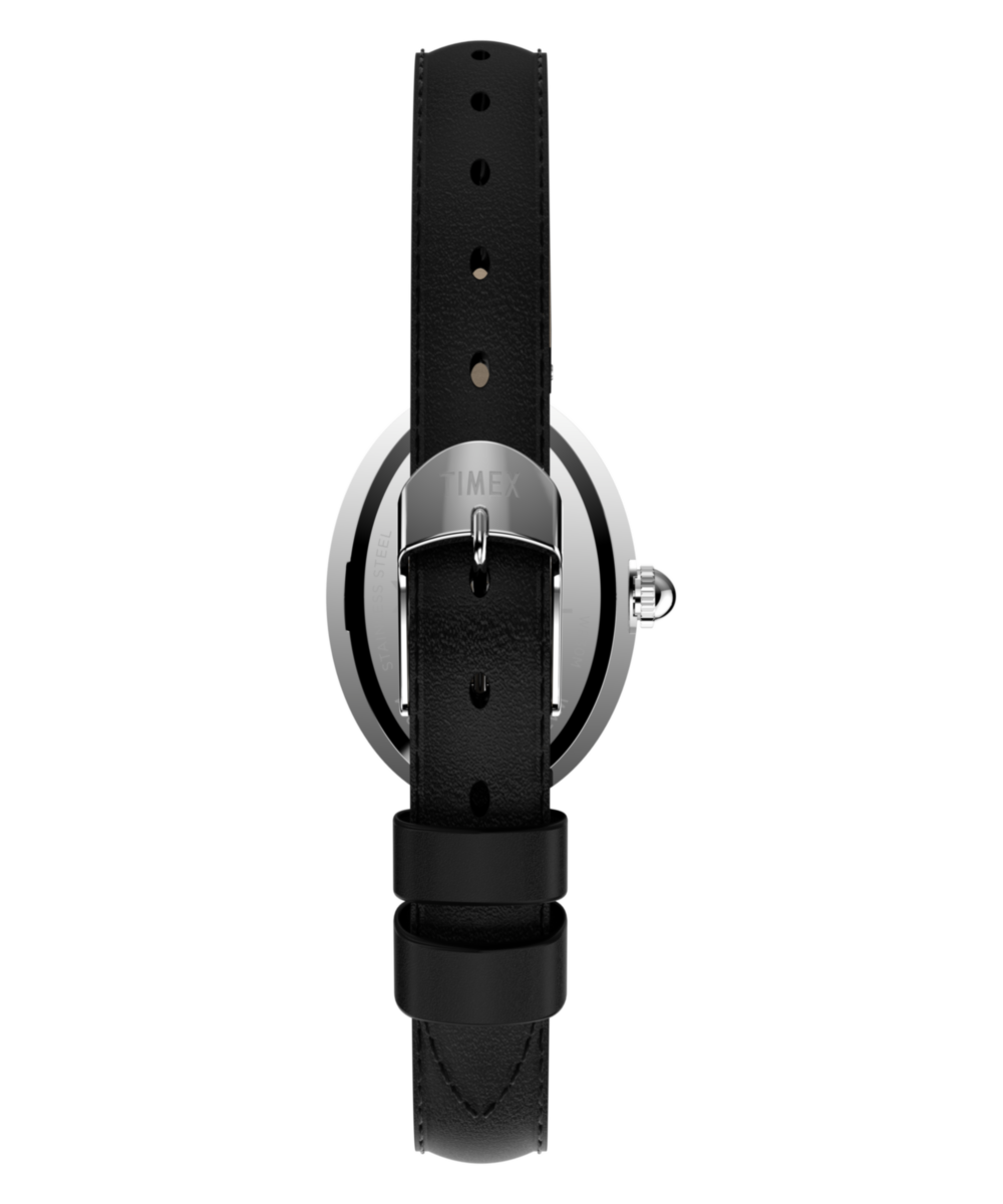 Cavatina® Luxe 22mm Leather Strap Watch