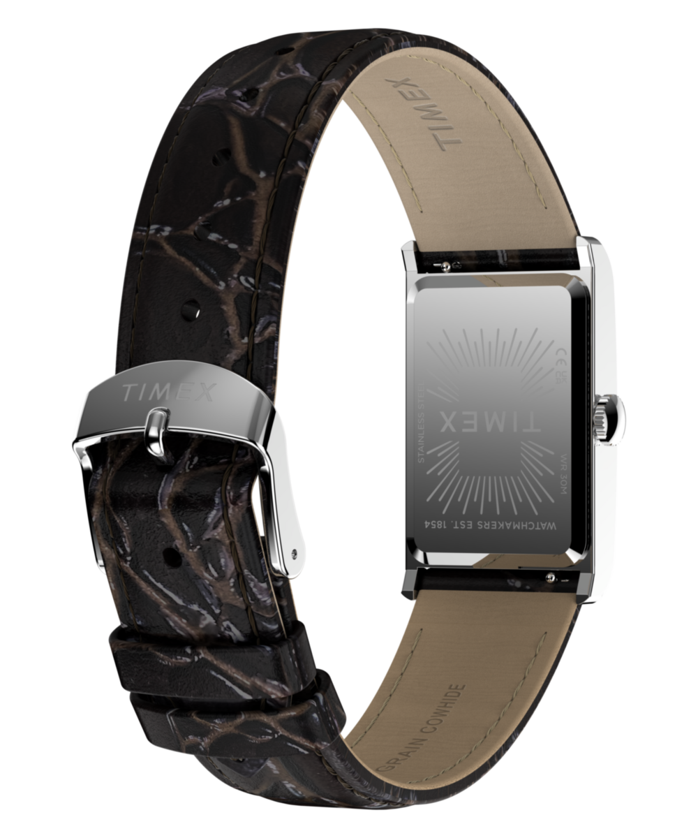 Timex 1976 Lexington Reissue Inspired 21mm Leather Strap Watch
