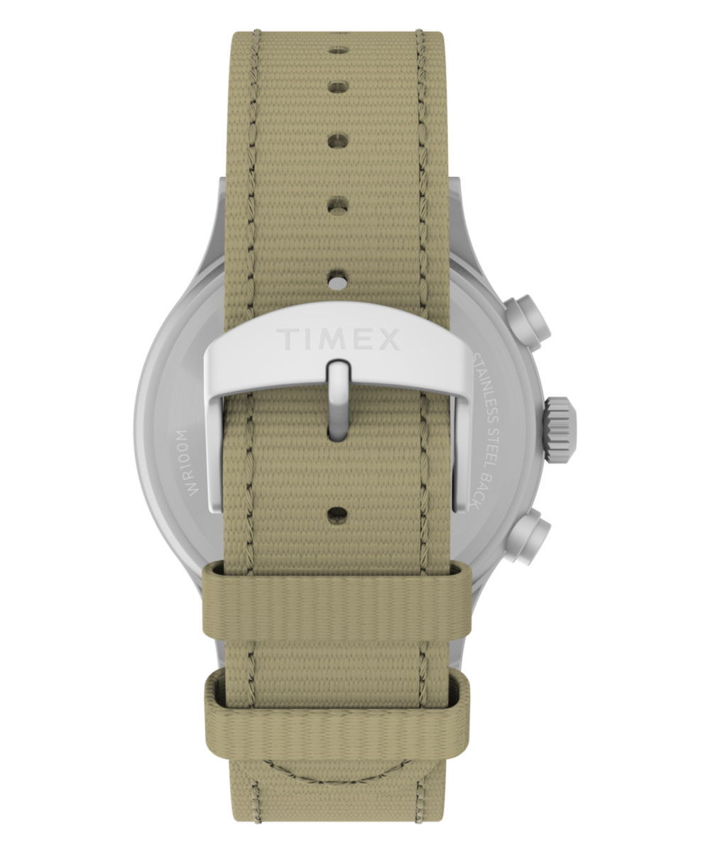 Expedition® Sierra Chronograph 43mm Fabric Strap Watch