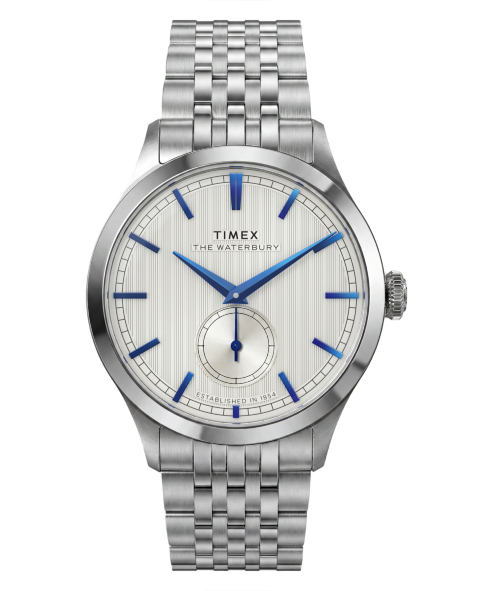 Waterbury Classic Sub-Second 39mm Stainless Steel Bracelet Watch