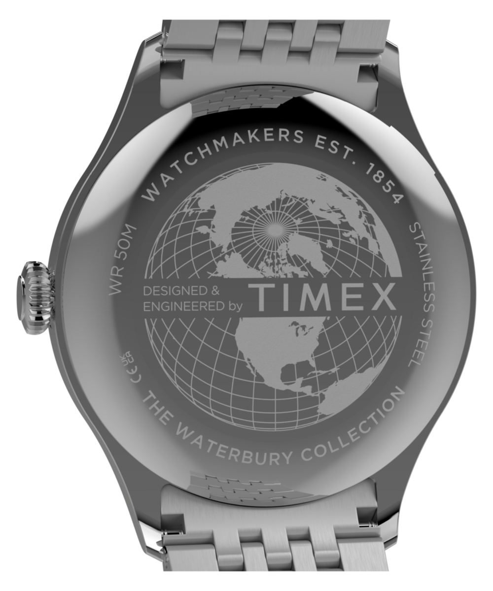 Waterbury Classic Sub-Second 39mm Stainless Steel Bracelet Watch