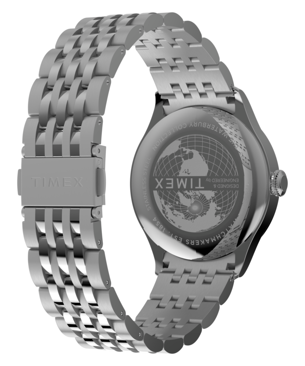 Waterbury Classic Sub-Second 39mm Stainless Steel Bracelet Watch