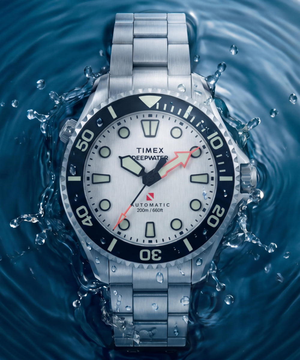 Deepwater Meridian 200 HEV Automatic 44mm Stainless Steel Bracelet Watch