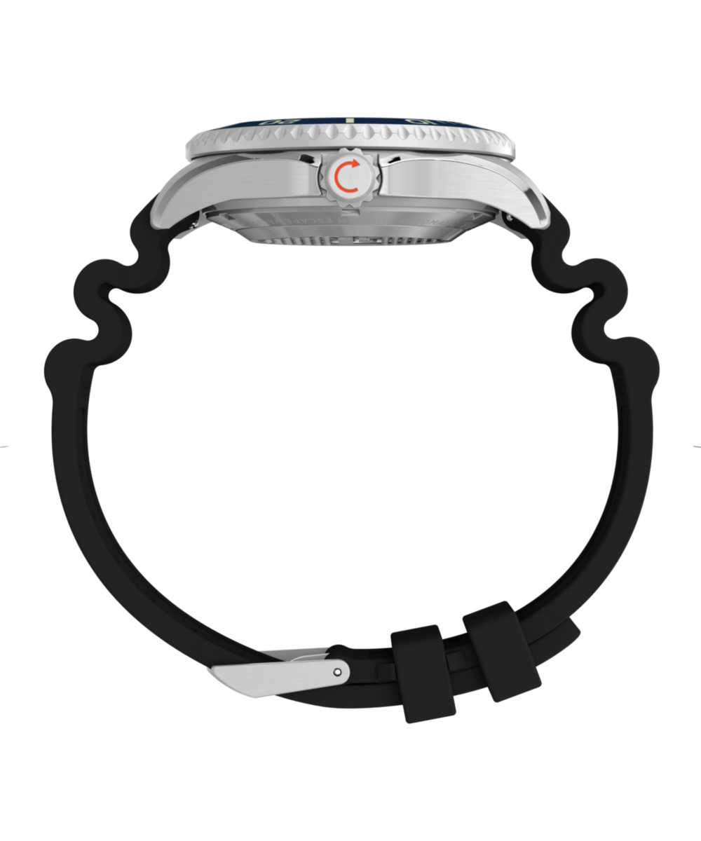 Deepwater Meridian 200 HEV Automatic 44mm HNBR Synthetic Rubber Strap Watch