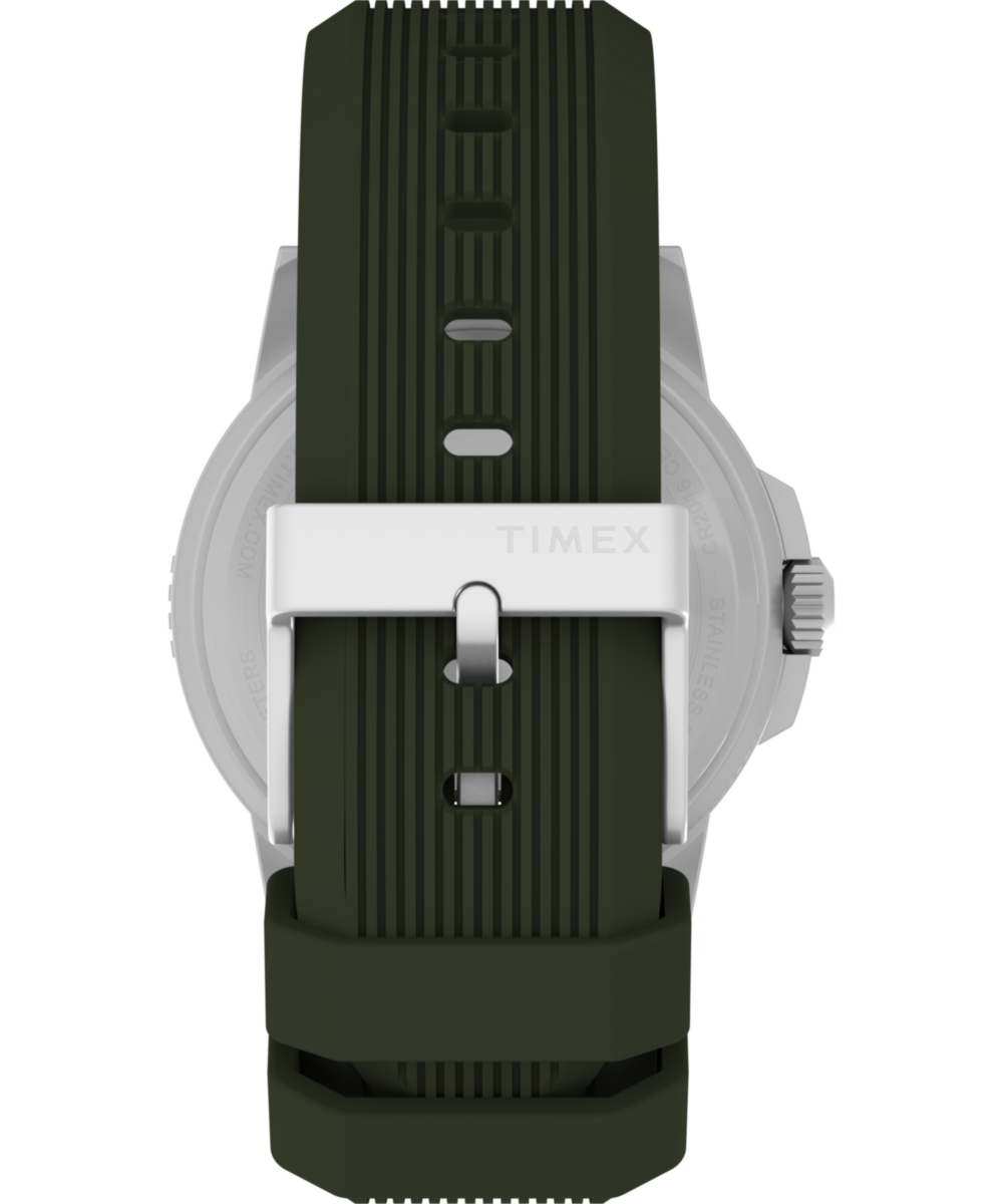 Expedition Ridge 43mm Silicone Strap Watch