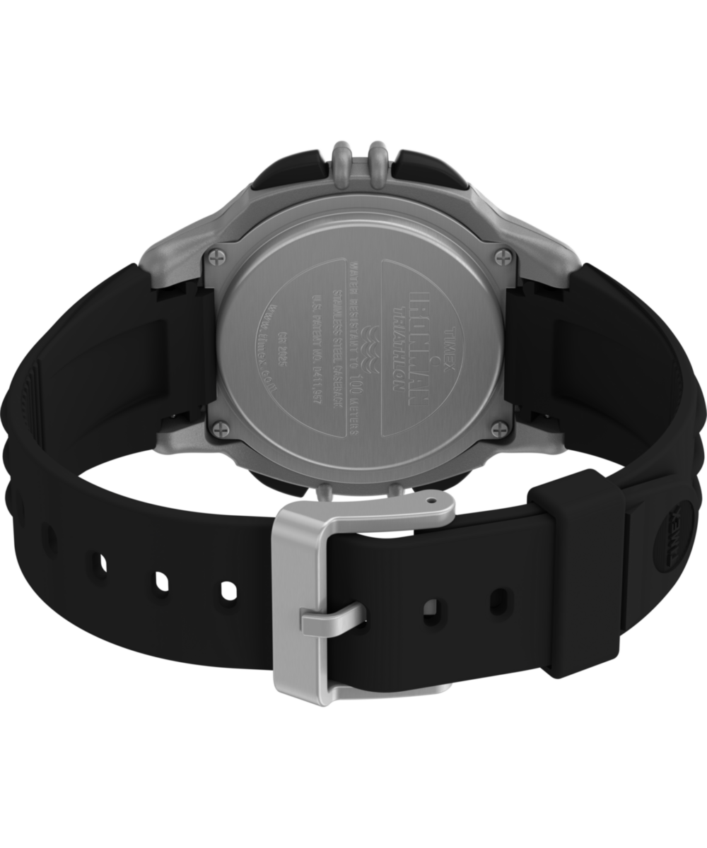 TIMEX® IRONMAN® Flix 100 Lap 42mm PU Strap Watch 