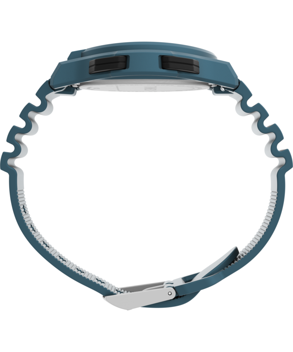Retroware Digital 46mm Resin Strap Watch