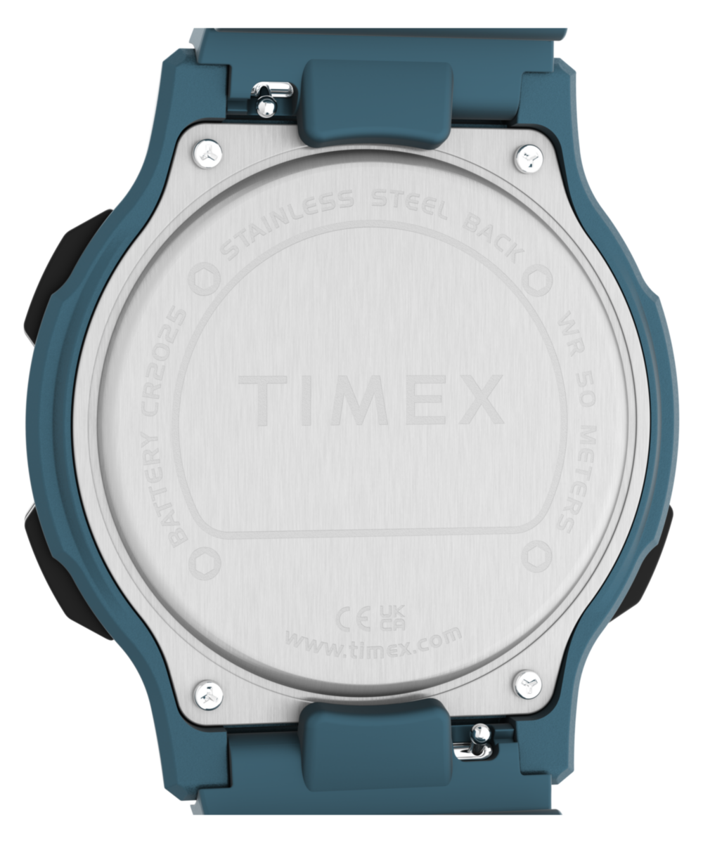 Retroware Digital 46mm Resin Strap Watch