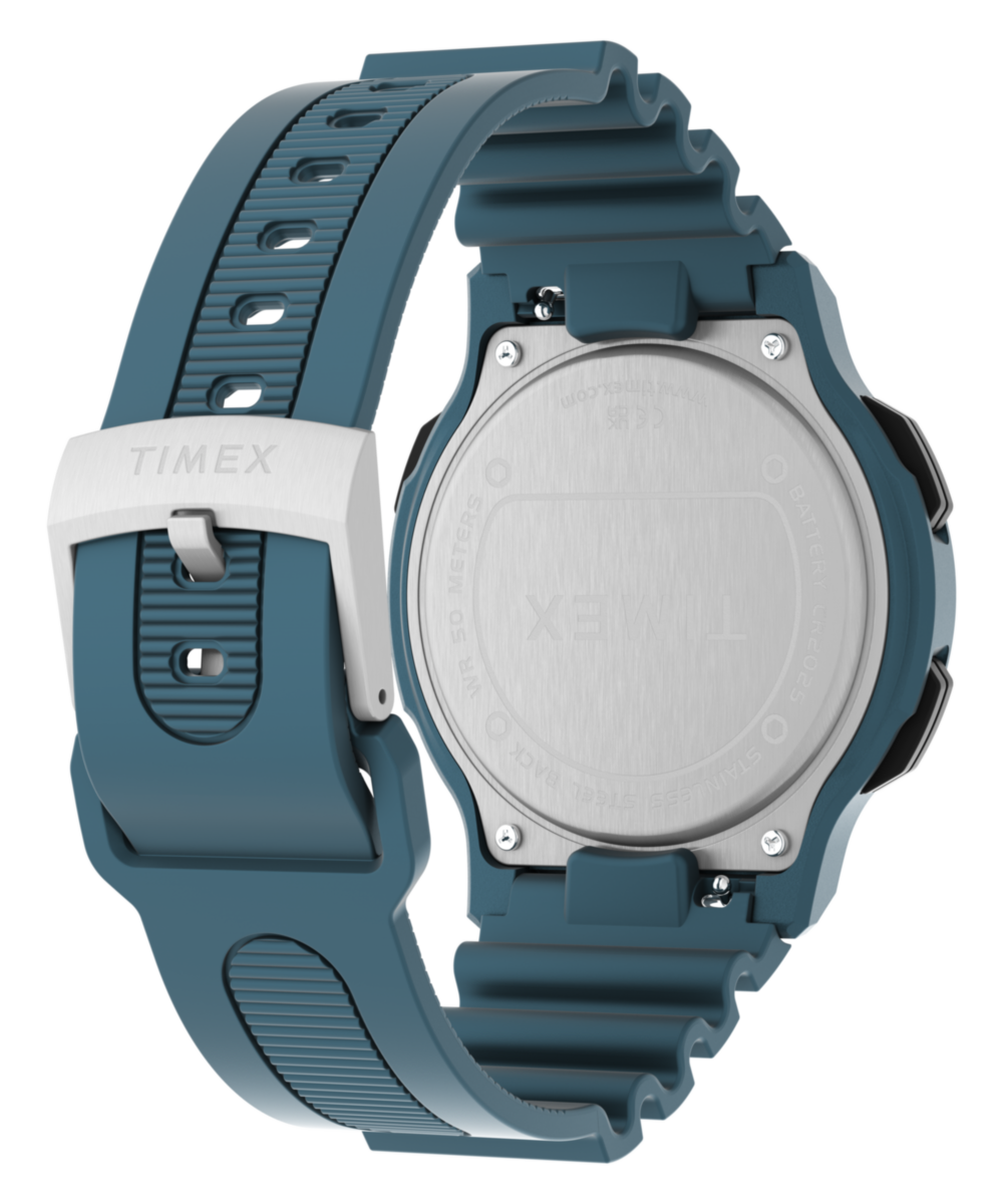 Retroware Digital 46mm Resin Strap Watch