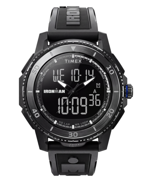 TIMEX® IRONMAN® Adrenaline 46.5mm Resin Strap Watch