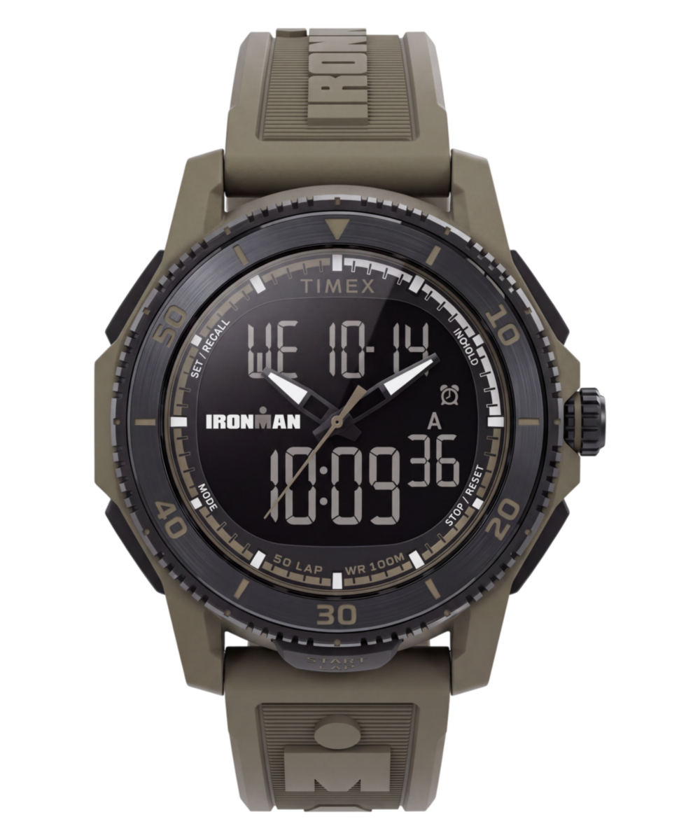 TIMEX® IRONMAN® Adrenaline 46.5mm Resin Strap Watch