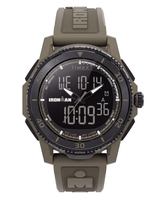 TIMEX® IRONMAN® Adrenaline 46.5mm Resin Strap Watch