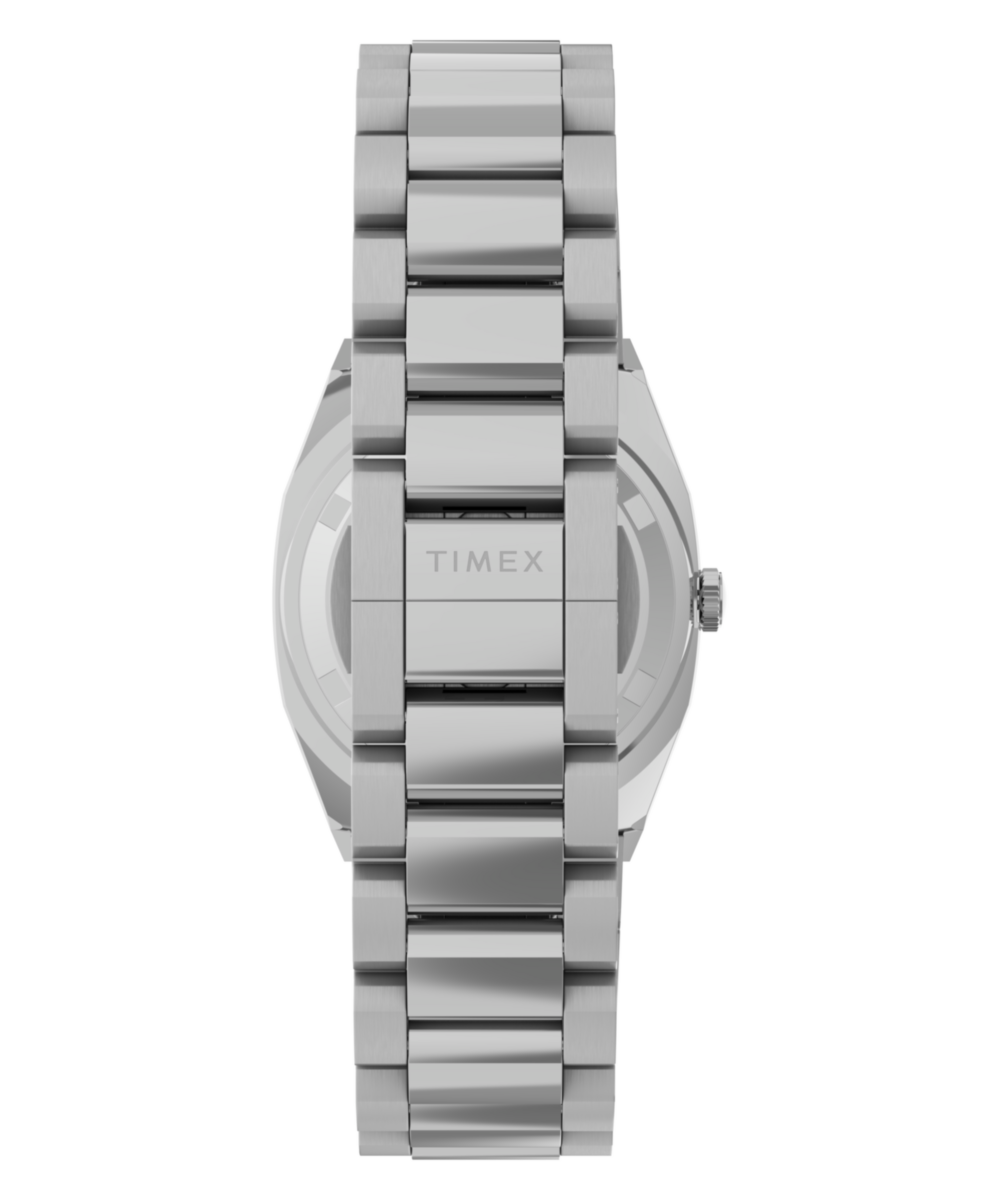 Timex® Quartz E Line 30mm Stainless Steel Bracelet Watch