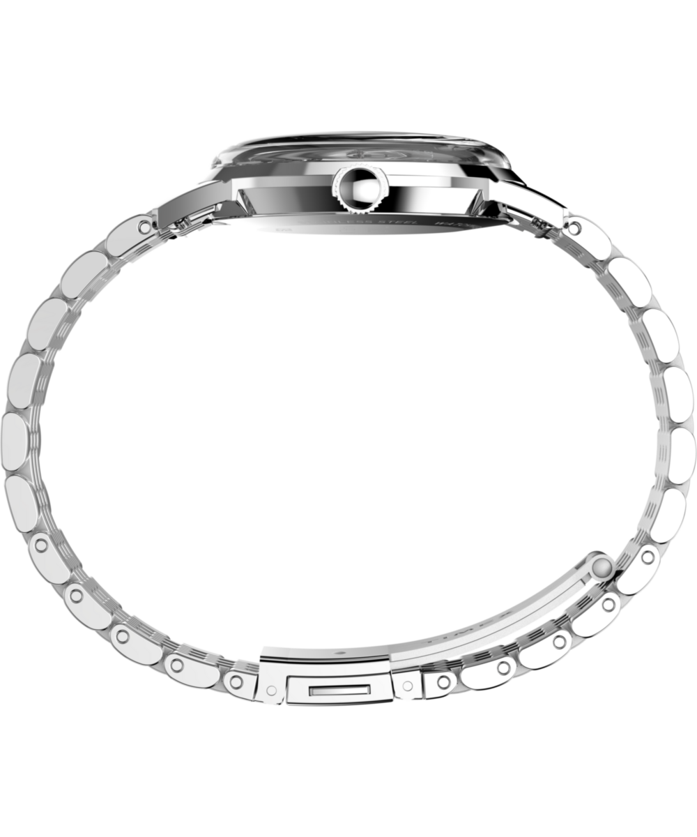 Marlin® Quartz 34mm Stainless Steel Bracelet Watch