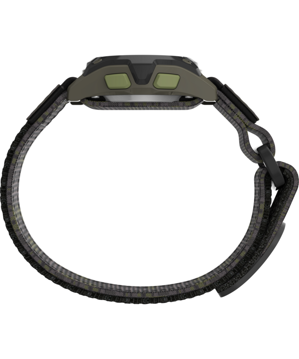 TIMEX TIME MACHINES® 35mm Green/Brown Camo Fast Wrap® Kids Digital Watch