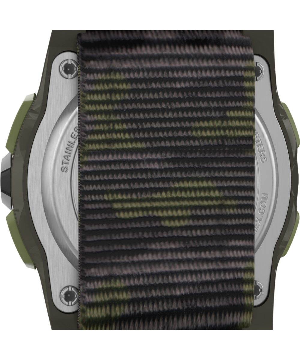 TIMEX TIME MACHINES® 35mm Green/Brown Camo Fast Wrap® Kids Digital Watch